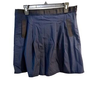 J. Crew Navy A-line Skirt